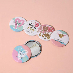 Зеркало Сердечки 7 см микс купить недорого в интернет магазине Beauty Prof с доставкой по Хабаровску и регионам России