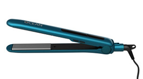 DEWAL Ocean Щипцы 25*90мм 35W 140-230°С керамико-турмалин бирюзовые купить недорого в интернет магазине Beauty Prof с доставкой по Хабаровску и регионам России