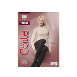 Колготки Conte Triumf 150 ден размер 2 черный купить недорого в интернет магазине Beauty Prof с доставкой по Хабаровску и регионам России