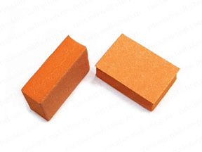 PLANET NAILS Блок шлифовочный оранжевый зауженный 10 шт/уп купить недорого в интернет магазине Beauty Prof с доставкой по Хабаровску и регионам России