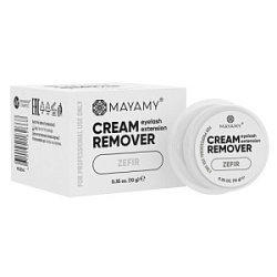 MAYAMY Ремувер для ресниц кремовый Zefir 10 гр купить недорого в интернет магазине Beauty Prof с доставкой по Хабаровску и регионам России