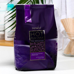 ITALWAX Воск горячий пленочный Слива гранулы 1000 гр купить недорого в интернет магазине Beauty Prof с доставкой по Хабаровску и регионам России