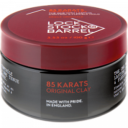 LOCK STOCK & BARREL 85 Karats Original Clay Глина для густых волос 85 карат 100 г купить недорого в интернет магазине Beauty Prof с доставкой по Хабаровску и регионам России