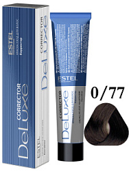 ESTEL De Luxe Краска-уход 0/77 60 мл купить недорого в интернет магазине Beauty Prof с доставкой по Хабаровску и регионам России