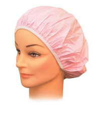 Шапочка SIBEL для душа розовая п/эт купить недорого в интернет магазине Beauty Prof с доставкой по Хабаровску и регионам России