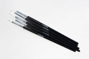 JESS NAIL Кисть для дизайна силиконовая 5 шт купить недорого в интернет магазине Beauty Prof с доставкой по Хабаровску и регионам России