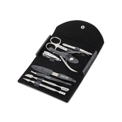 SILVER STAR Набор МН 08-1 черный 8 предметов на кнопке купить недорого в интернет магазине Beauty Prof с доставкой по Хабаровску и регионам России