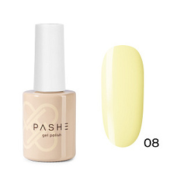 PASHE Atelier Гель-лак 08 нежно-желтый 9 мл купить недорого в интернет магазине Beauty Prof с доставкой по Хабаровску и регионам России