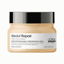 LOREAL Absolut Repair Gold Кремовая маска 250 мл купить недорого в интернет магазине Beauty Prof с доставкой по Хабаровску и регионам России